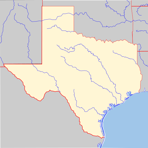 Map of Texas