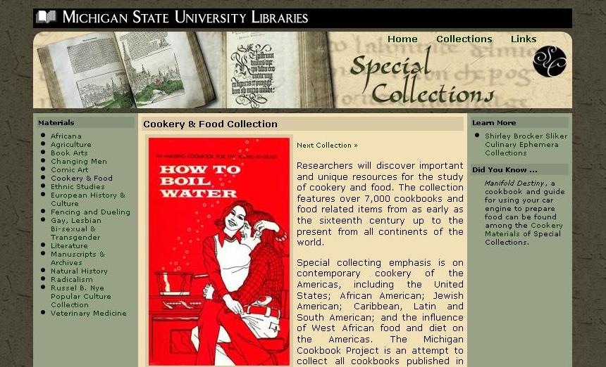 Great Cookbook Collections IV: MSU’s Charity Cookbooks