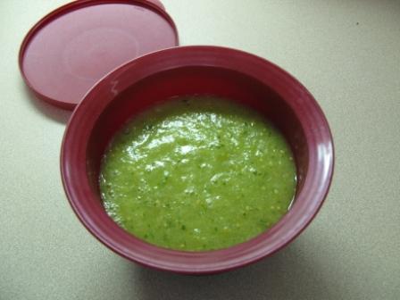 Salsa verde finished