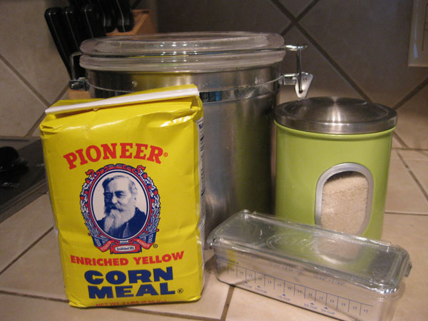 cornmeal cookie ingredients