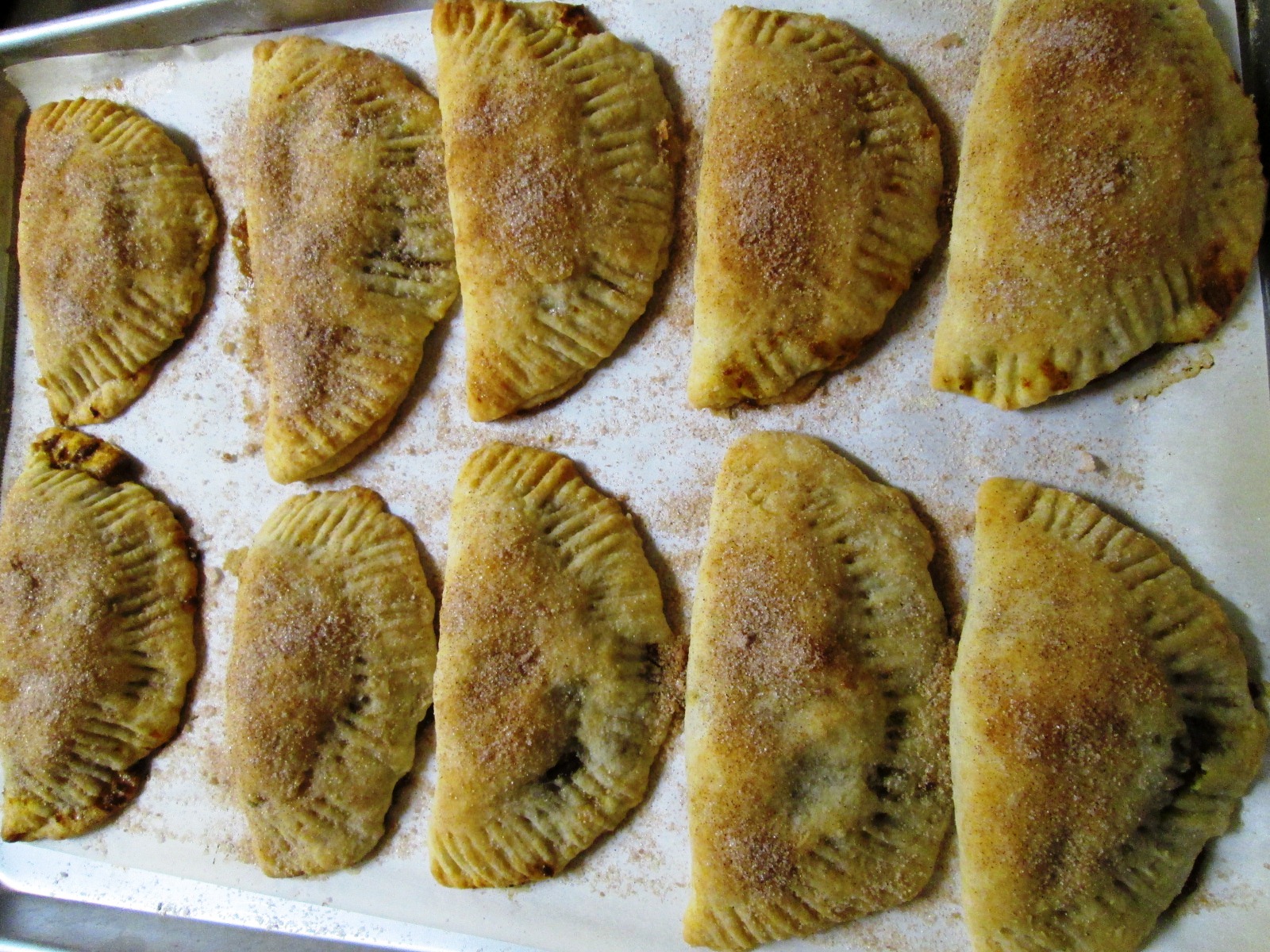 Pumpkin Empanadas with Cinnamon Sugar