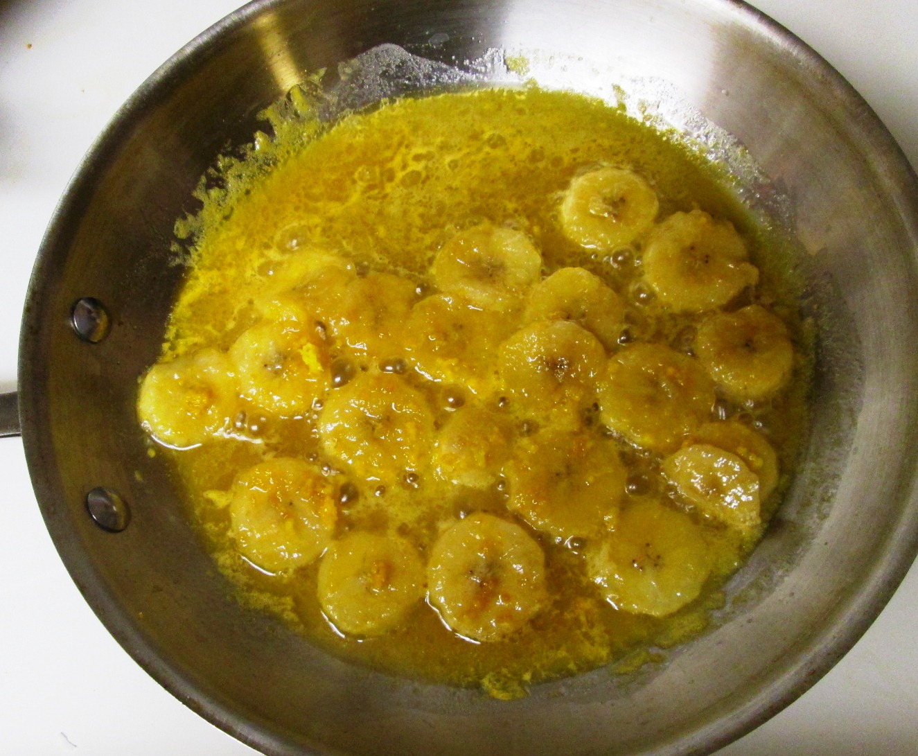 simmering bananas II