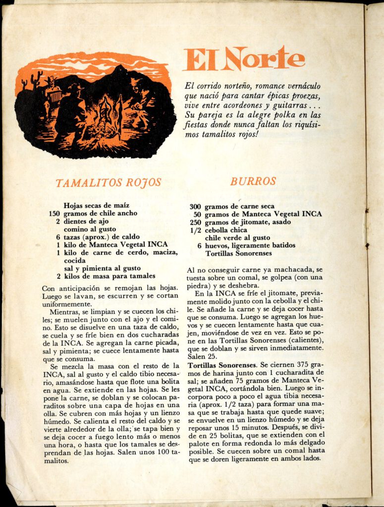 México: Tierra de Antojitos [1960s]. El Norte.