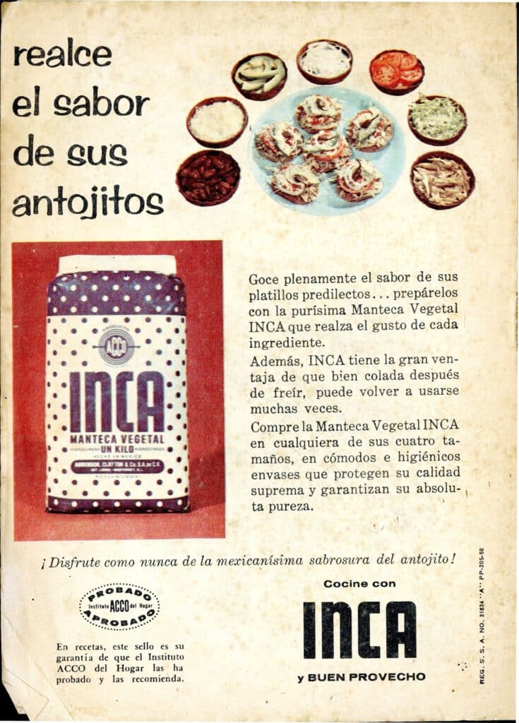 México: Tierra de Antojitos [1960s].