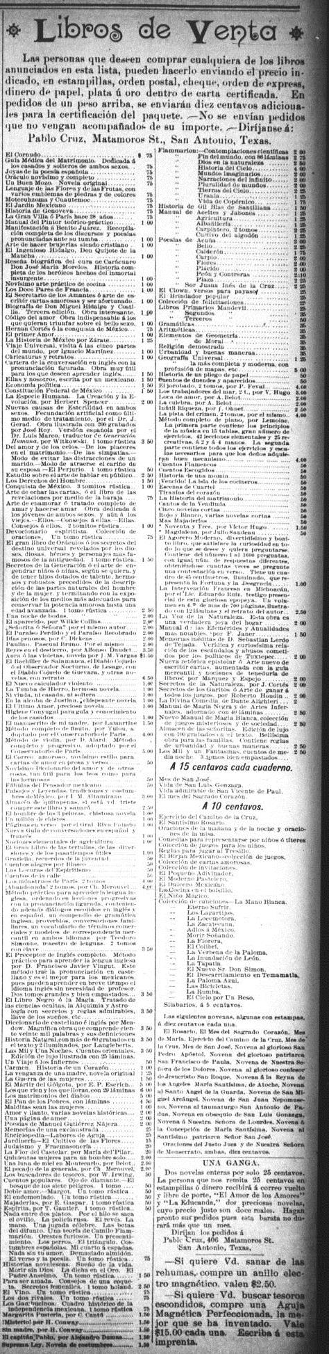 [Detail]. El Regidor. (San Antonio, Tex.), Vol. 10, No. 443, Ed. 1 Thursday, December 23, 1897. UTSA Libraries Special Collections. 