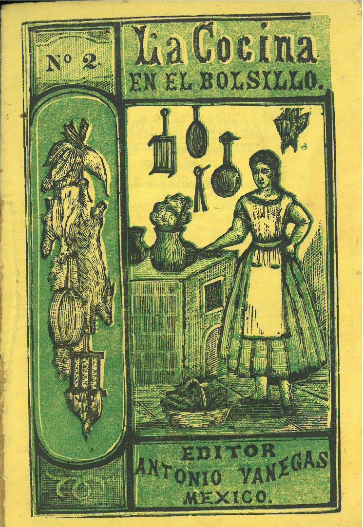 La Cocina en el Bolsillo No. 2. Antonio Vanegas Arroyo. UTSA Libraries Special Collections.