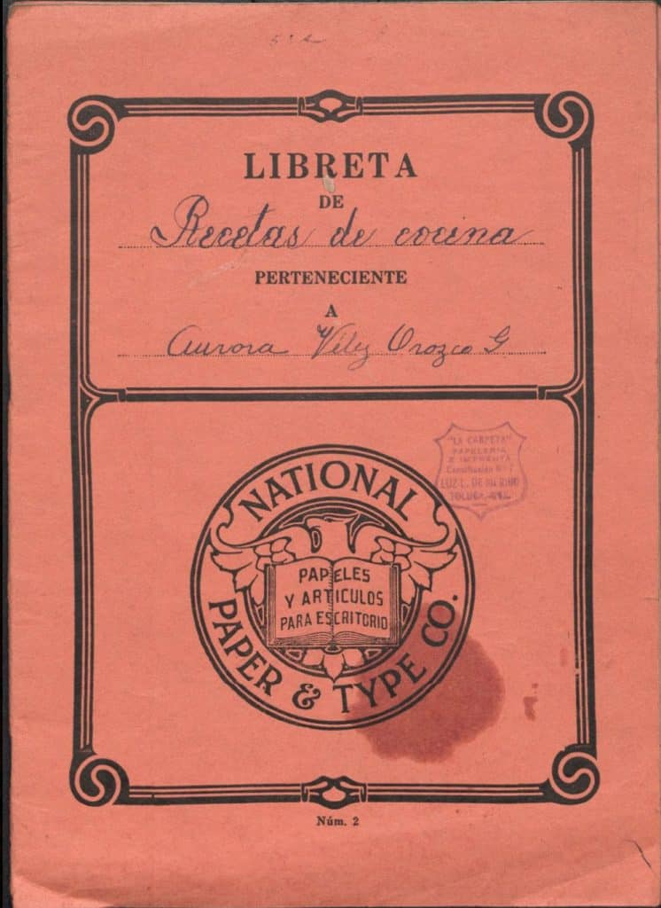 libreta aurora