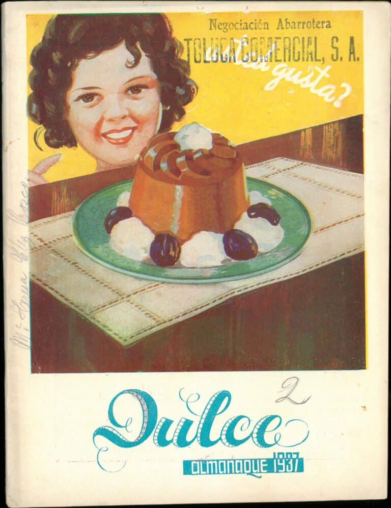 Almanaque Dulce 1937. Unión Nacional de Productores de Azúcar (Mexico). UTSA Libraries Special Collections.