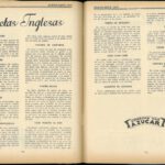 Almanaque Dulce 1939. Unión Nacional de Productores de Azúcar (Mexico). UTSA Libraries Special Collections.