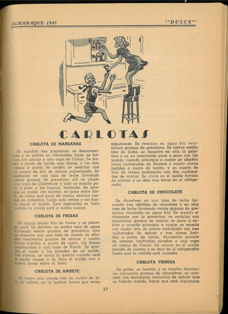 Almanaque Dulce 1943. Unión Nacional de Productores de Azúcar (Mexico). UTSA Libraries Special Collections.