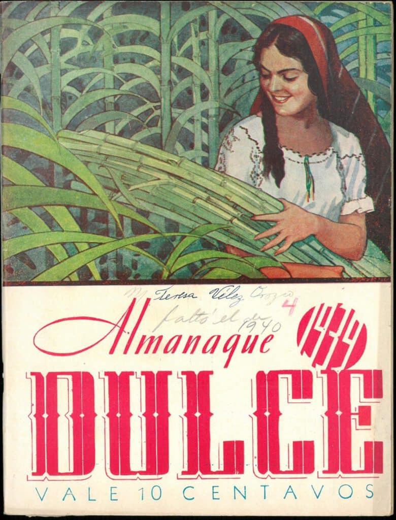 Almanaque Dulce 1939. UTSA Libraries Special Collections.