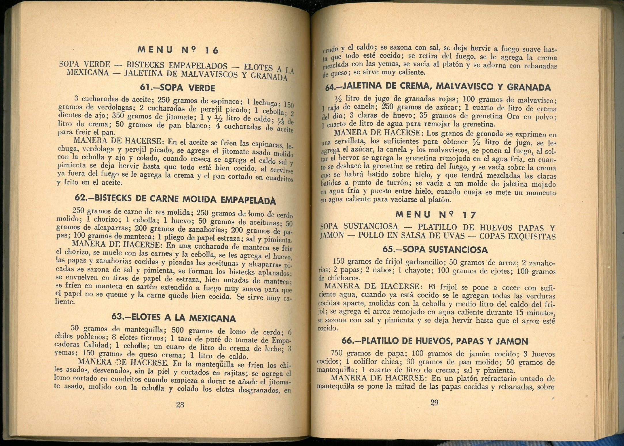 Augusto (30 Menus Economicos) by Josefina Velázquez de León. UTSA Libraries Special Collections.