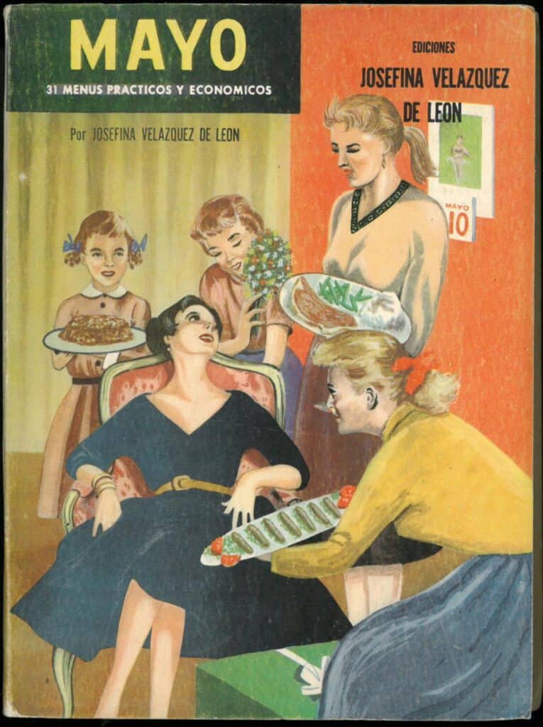 Mayo (31 Menus Practicos y Economicos) by Josefina Velázquez de León. UTSA Libraries Special Collections.